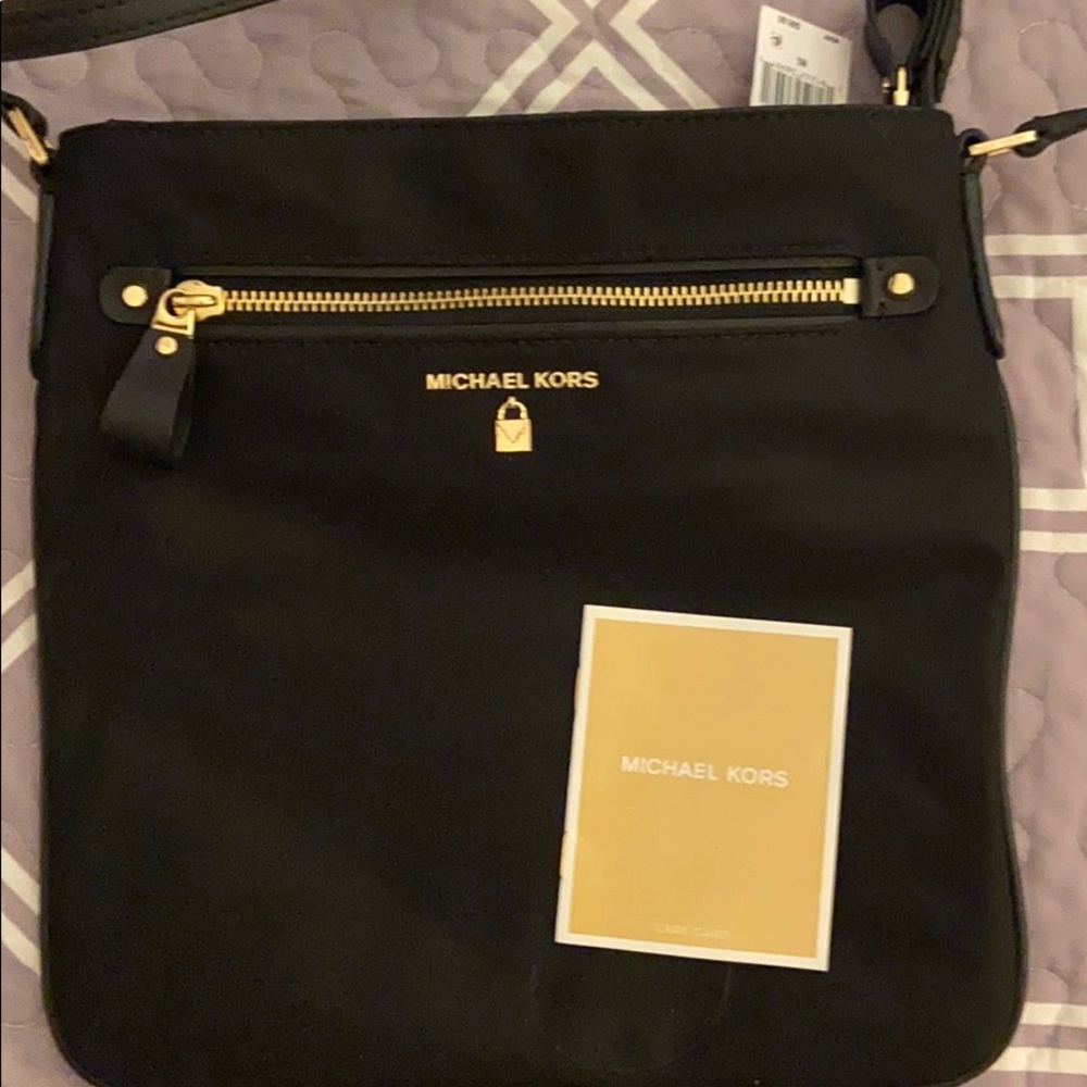 NWT Michael Kors nylon crossbody